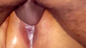 Crossdressing Prostitute Overflows Pussy with Cum in Intense Filling