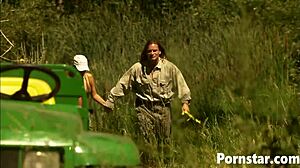 Outdoor Scene with Cassie Courtland and Evan Stone