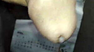 young guy masturbating while getting a gay blowjob and handjob