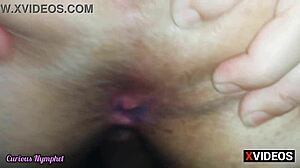 Curious nymphet licks asshole and fucks doggystyle in wet pussy action