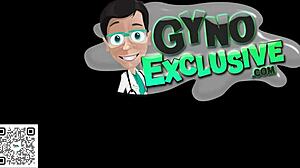 Ορνιά νεαρή 18+ Sarah Simons ελέγχεται η πουτσάνα της από γέρους γιατρούς. Την κάνουν να τελειώσει δυνατά