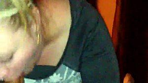 Chelsey enjoys a great homemade blowjob session with big tits