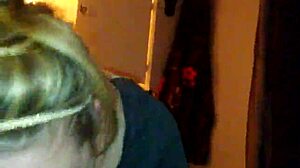 Chelsey enjoys a great homemade blowjob session with big tits