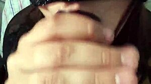 This cute teen sucks cock passionately, feeling horny and excited.