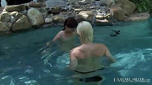 69ing Hotties Abby Lexus And Ash Hollywood Fuck Their Dildo Poolside