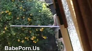 Skinny german babes get interracial ass fucking