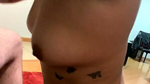 i'm getting spitroasted by this sexy latina teen in a hot threesome, riding and deepthroating hard from pov.