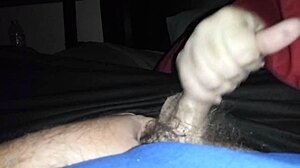 Sarah gives a casual handjob to cock in narrative