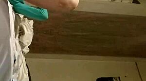 Blonde Teen Flashes Pussy in Voyeur Oops