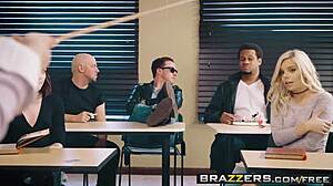 Big tits substitute slut scene with Penny Pax and Jessy Jones from Brazzers.