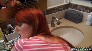 step mother convinces pal and friends to drop pants in pov scene