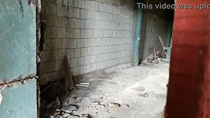 Drilling that tramp girl in trap house! 😈