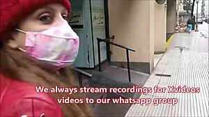 first porn of argentine singer katrina punk - menage with couple kellenzinha deep anal squirt and face fuck 😈