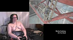 Naakte BBW speelt Last of Us 2