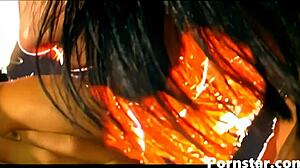 Giselle gets pussy eaten in all-female erotic sex!