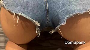 Drop your shorts, let me fuck your big ass Latina hard in POV full video