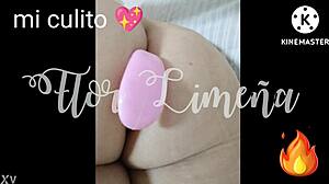 Flor Limeña Playing With An Anal Plug In Her Ass