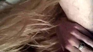 Sexy Texas blonde gives an amazing blowjob in the USA 😍