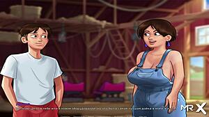 Summertime Saga Shower Facial