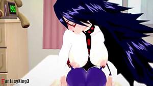 kayama nemuri from boku no hero gets boobjob and doggystyle fucking