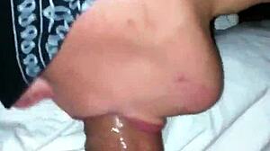 Homemade Wife SUCKS My DICK After I Played!