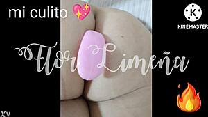 Flor Limeña Playing With An Anal Plug In Her Ass