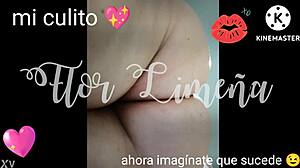 Flor Limeña Playing With An Anal Plug In Her Ass