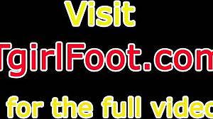 Вау! Насколько горячие эти татуированные трансы с ухоженными ногами?