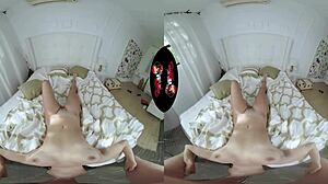 She fucks hard in VR, that big tit Italian goddess