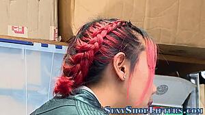 amateur teen 18+ caught getting her pussy railed hard by dominant guy