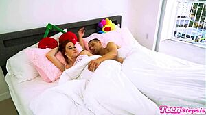 My girlfriend's hot slutty best friend and I had a really fun morning fucking. Riding and missionary with Savannah Siren!