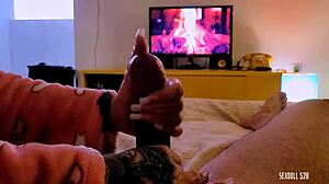 Oh meu deus muito errado estranho e pervertido com tes�o do meio-irm�o joi