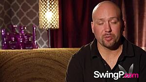 Amateur couples dive into swinger orgies passionately