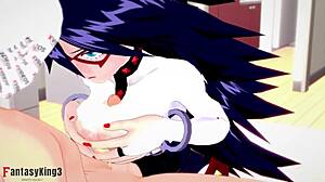 kayama nemuri from boku no hero gets boobjob and doggystyle fucking