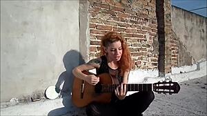 first porn of argentine singer katrina punk - menage with couple kellenzinha deep anal squirt and face fuck 😈