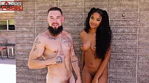 Dustin Hazel picks up a horny Asian girl at college.