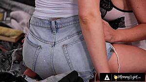 mommysgirl mia malkova explores kamasutra scissoring with cherie deville in wild positions