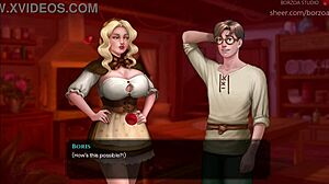 wal 44 - oh boy, old ugly grandma turned into big tits teen 18+ blonde, cock throbbing