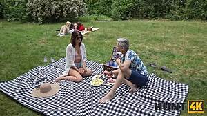 Hunt4k Brunette Cuckold Has Great Sex With Old Man Pov