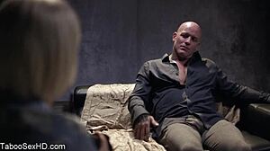 The photographer lady fucks her client right after the session