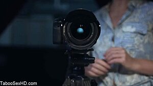 The photographer lady fucks her client right after the session