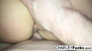 Charley Chase takes on monster cock with blowjob, fucking, and cumshot