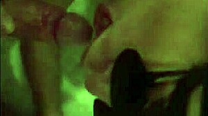 Young girl gets taken in a casual gangbang with her couple, ending in cumshots.