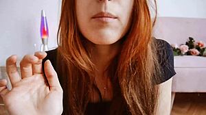 Your girlfriend gives jerk off instructions after work in ASMR style