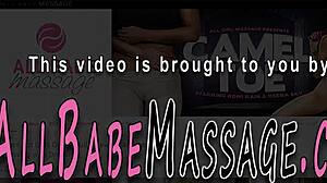 Black Lesbian Receives Oral Massage From Masseuse