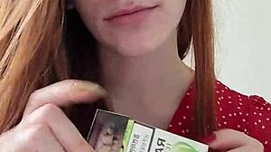 Alice Smoking With Red Hair