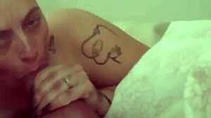 Big tittie girlfriend pleases me any way I want