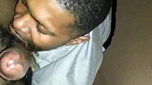 Island boi sucking cocks deepthroat in bahamas. Caribbean gay fucking with cum