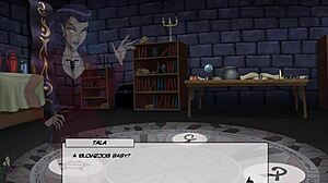 Teen with Big Tits Sucks Monster Cock in Hentai