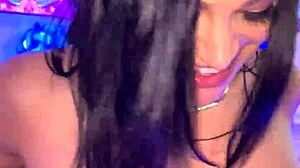 big booty babe mona azar. huge tits in bts scene